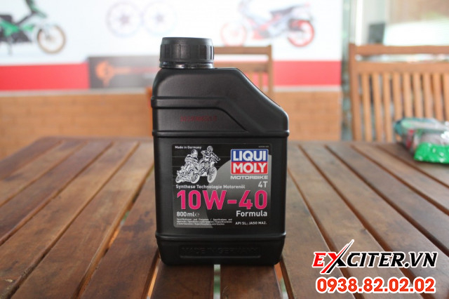 Nhớt liqui motorbike 10w40 formula 08l cho exciter 150 - 1