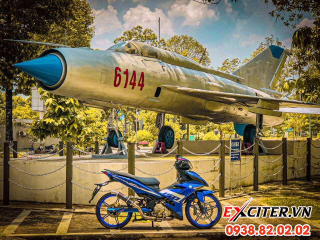 Exciter 150 có thông số lốp trước sau là size bao nhiêu - 2