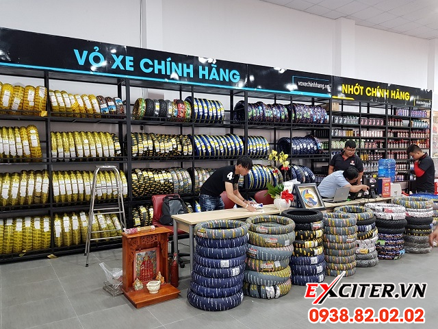 Thay vỏ xe exciter 155 loại nào tốt giá bao nhiêu - 2