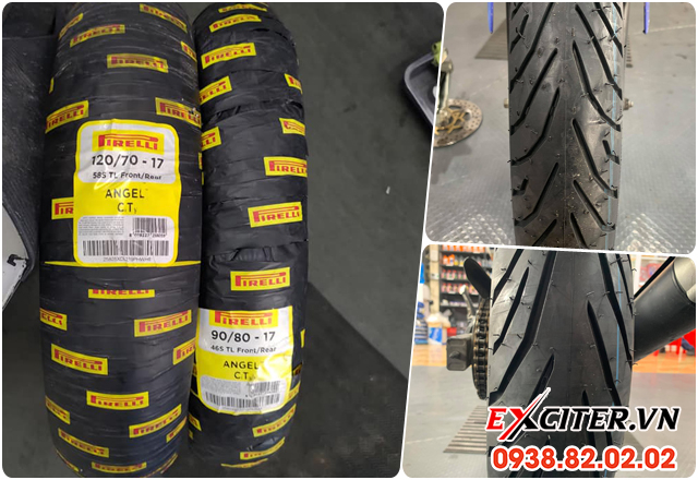 Thay vỏ pirelli cho exciter 155 nên đi thông số nào giá vỏ pirelli giá bao nhiêu - 5