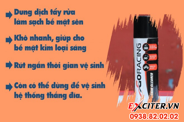 Hướng dẫn vệ sinh sên xe exciter 155 đúng cách - 2