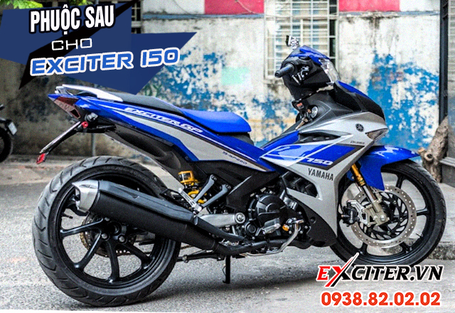 Yamaha exciter 150 nên thay phuộc nào đi êm và bền - 1