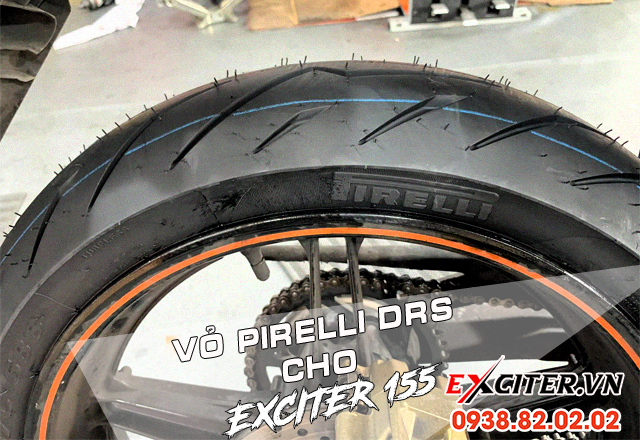 Lốp pirelli diablo rosso sport có tốt không thay cho exciter 155 được không - 4