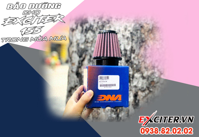 Bảo dưỡng xe exciter 155 đúng cách vào mùa mưa  - 5