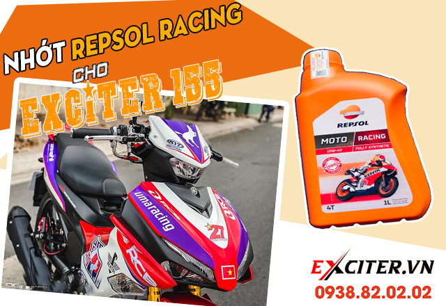 Nhơt repsol racing thay cho exciter 155 đi co bôc không - 1