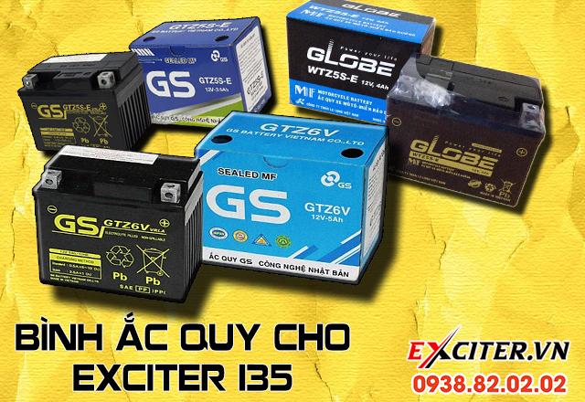 Xe exciter 135 để lâu ngày không nổ máy được có phải hư bình ắc quy - 1