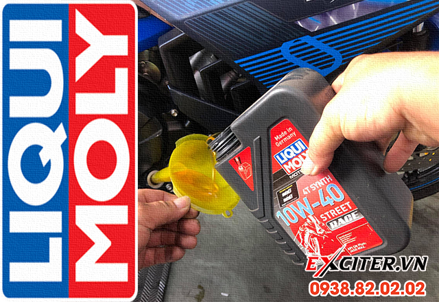 Liqui moly 10w40 street race thay cho exciter 155 đi đường hỗn hợp co tốt không - 2