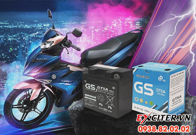 Exciter 150 đề không nổ máy có phải hư bình ắc quy - 1