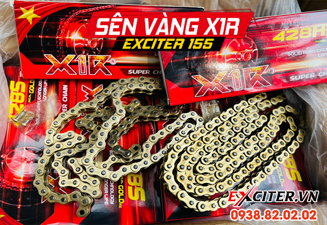 Sên vàng x1r có tốt không exciter 155 thay có phù hợp - 1