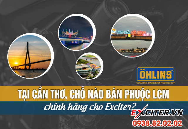 Tại cần thơ chỗ nào bán phuộc ohlins chính hãng cho exciter - 1