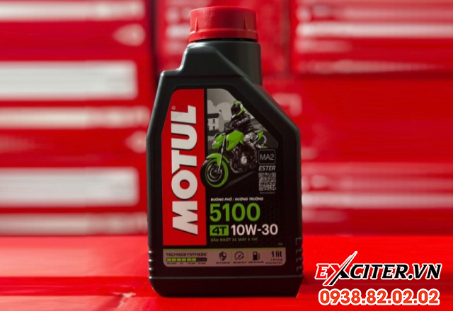 Exciter 155 thay nhớt motul 5100 10w30 đi xa có phù hợp không - 2