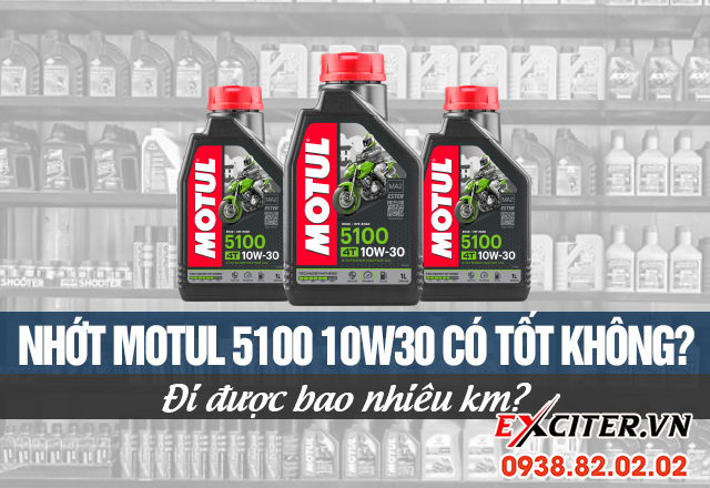 Nhớt motul 5100 10w30 có tốt không đi được bao nhiêu km  - 1