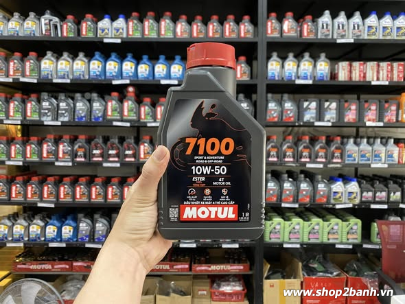 Nhớt motul 7100 10w50 cho exciter 150 - 1