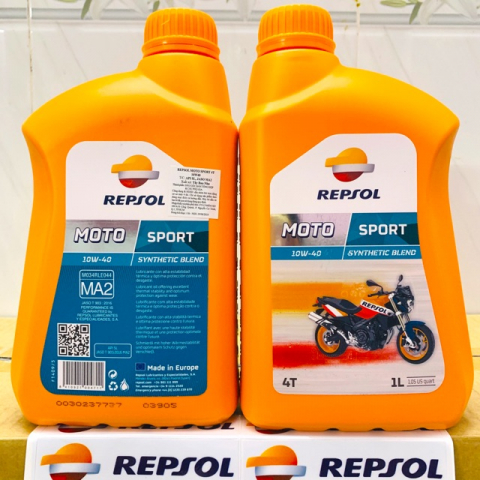 Nhớt Repsol Moto Sport 4T 10W40 1lit