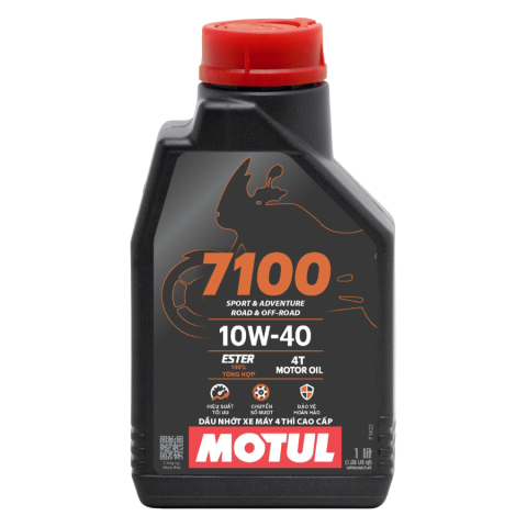 Nhớt Motul 7100 10W40 1L cho Exciter