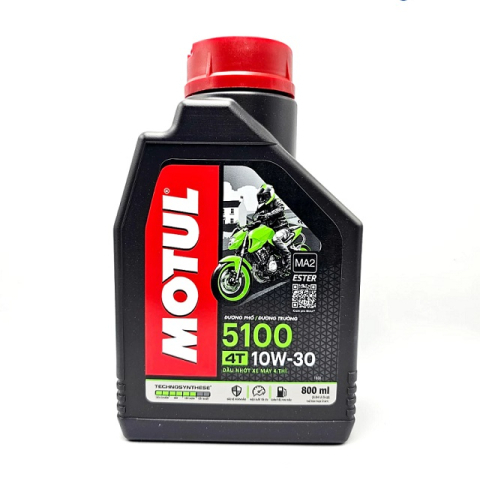 Nhớt Motul 5100 4T 10W30 0.8L cho Exciter