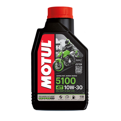 Nhớt Motul 5100 4T 10W30 1L cho Exciter