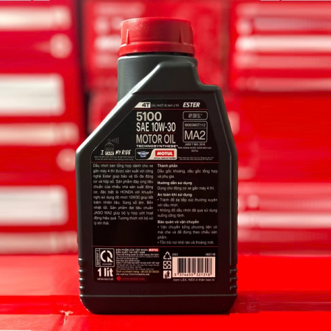 Nhớt Motul 5100 4T 10W30 1L cho Exciter