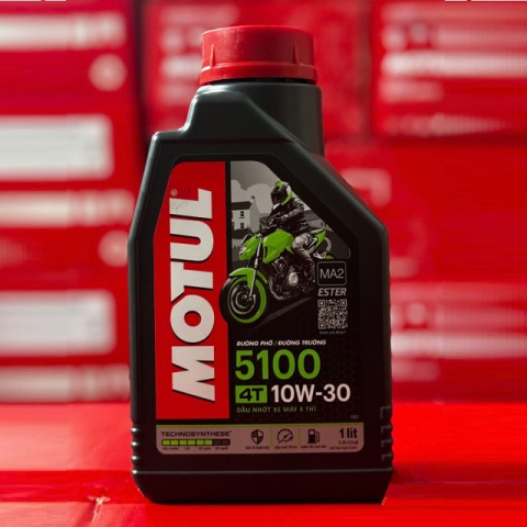 Nhớt Motul 5100 4T 10W30 1L cho Exciter