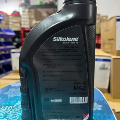 Nhớt Fuchs Silkolene Super 4 10W40 0,8L cho xe Exciter