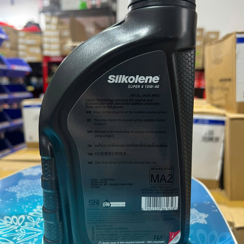 Nhớt Fuchs Silkolene Super 4 10W40 1L cho xe Exciter