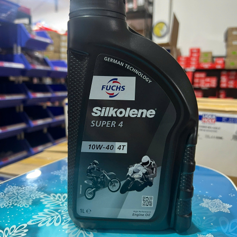 Nhớt Fuchs Silkolene Super 4 10W40 1L cho xe Exciter