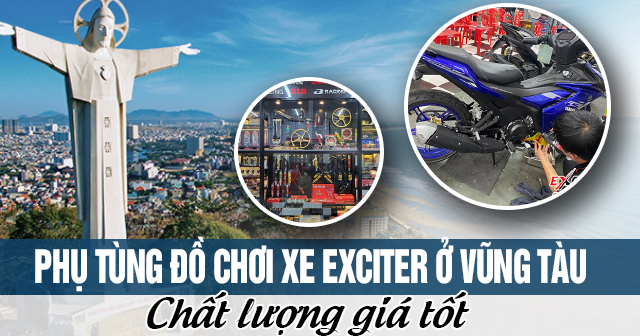 Phụ tùng Đồ chơi xe Exciter ở Vũng Tàu chất lượng giá tốt