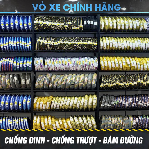 Vỏ xe Champion SHR78 chính hãng 90/80-17 dành cho Exciter 155, 150, 135