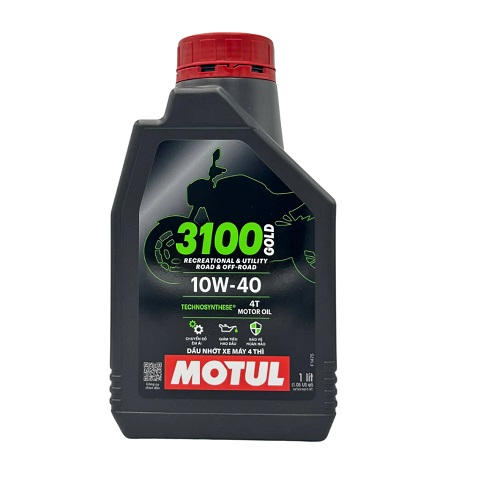 Nhớt Motul 3100 Gold 4T 10W40 1L cho Exciter