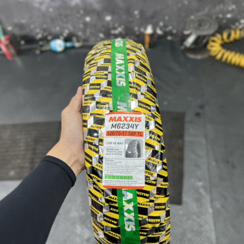 Vỏ Maxxis 120/70-17 M6234 cho Exciter